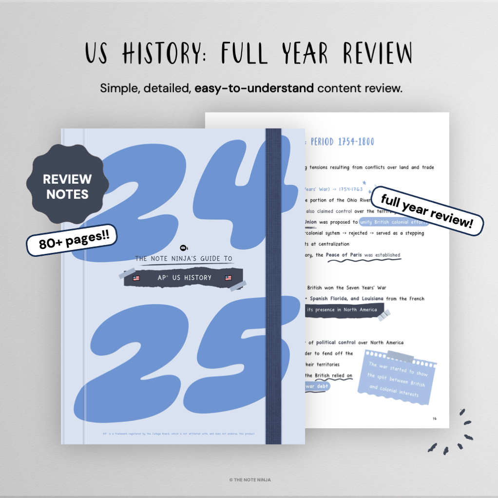 The Note Ninja's Guide To AP® US History: Full-Year Review